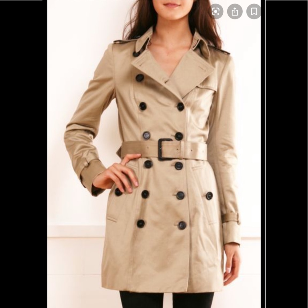 Kensie Tan Trench Coat